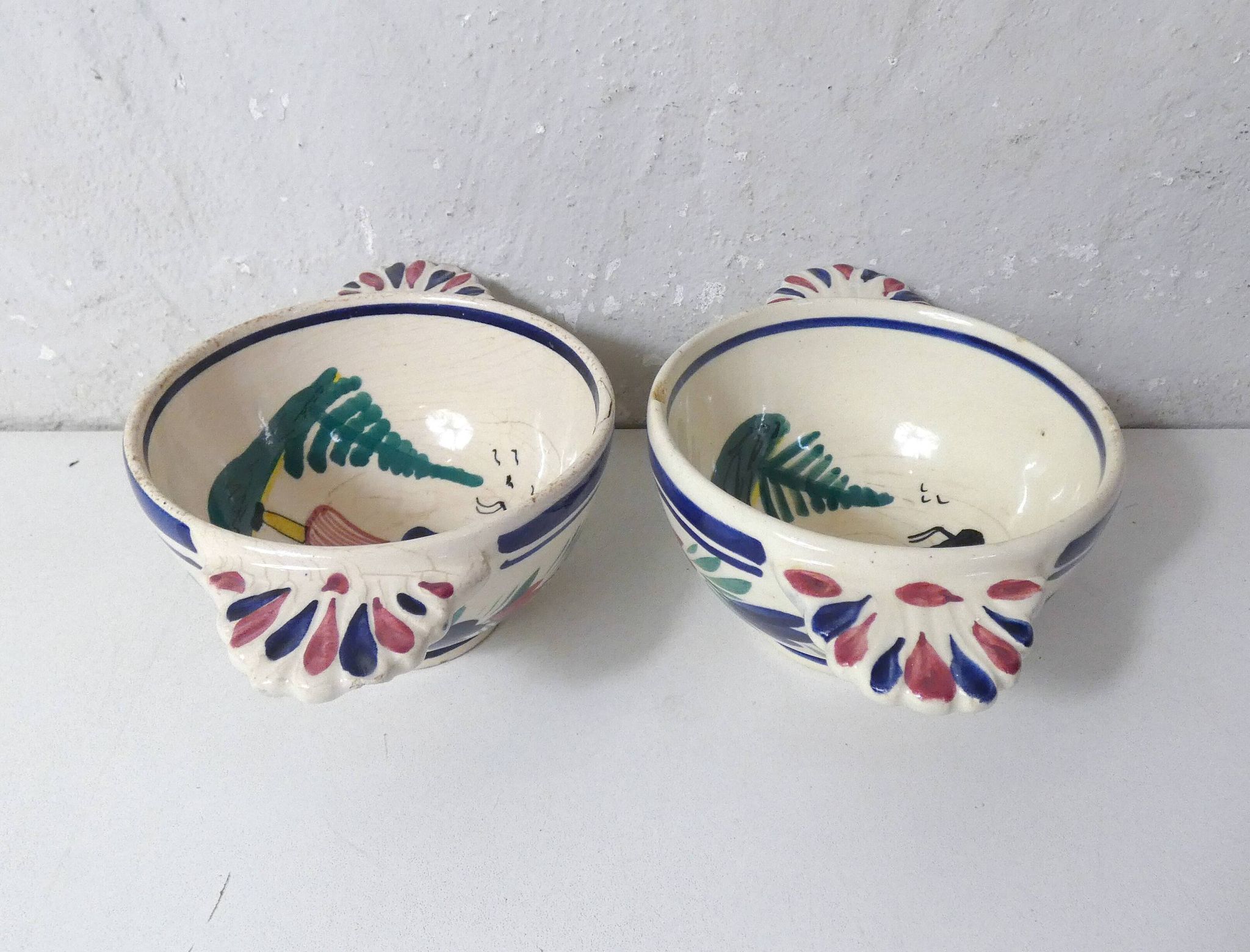 HB Quimper 2 old bowls