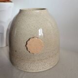 Glazed stoneware vase