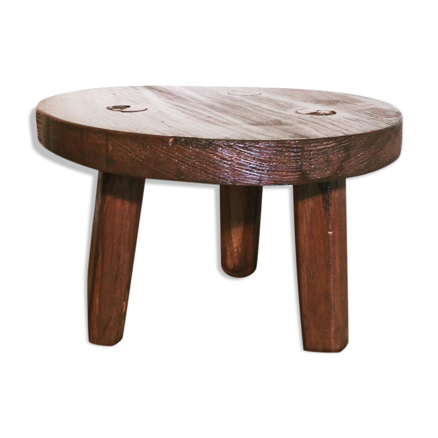Brutalist tripod stool