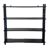 Étagère Napoléon III en bois noirci — 3 tablettes