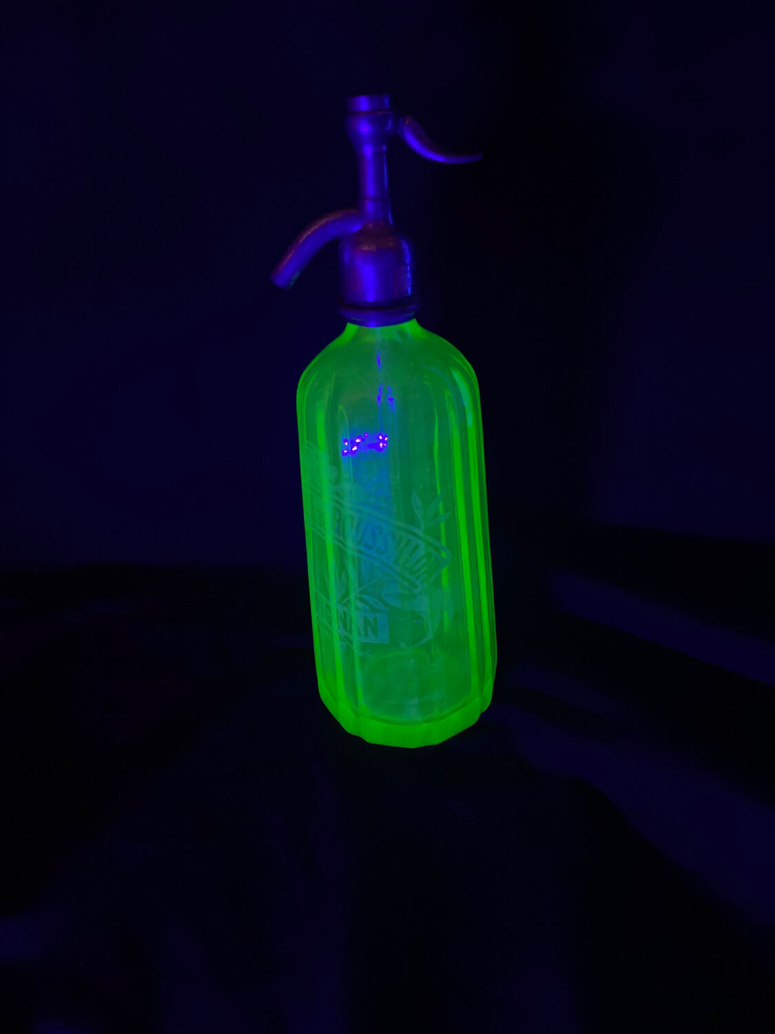 Bouteille siphon Seltz ouraline