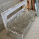 Banc de jardin eternit