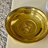 Celine gilded bronze ashtray