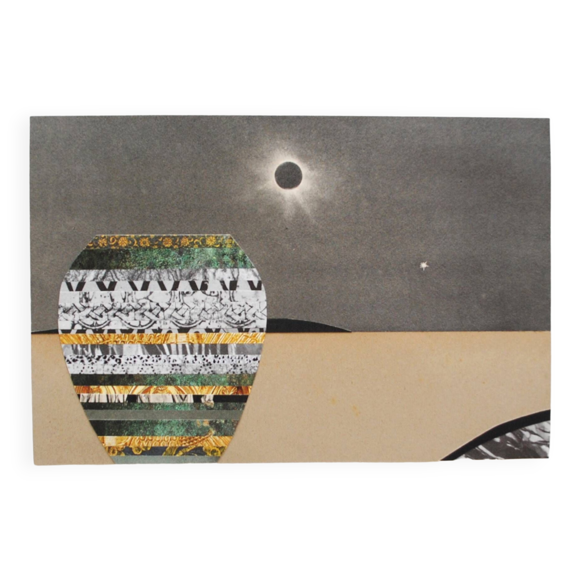 Collage on paper • arkhaios iii