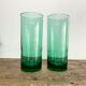 6 vintage luminarc France “long drink” glasses