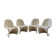 Lot de 4 Panton Chairs Vitra – Verner Panton – blanches