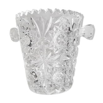 Glass ice bucket