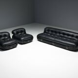 Soriana Lounge Chairs by Afra & Tobia Scarpa for Cassina, Italy, 1970s