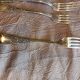 5 silver forks