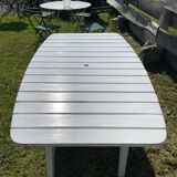 Vintage wood folding garden table
