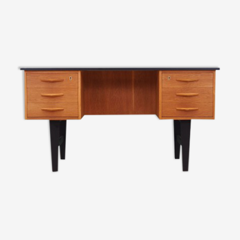 Oak desk, 70s, Danish design, made in Denmark