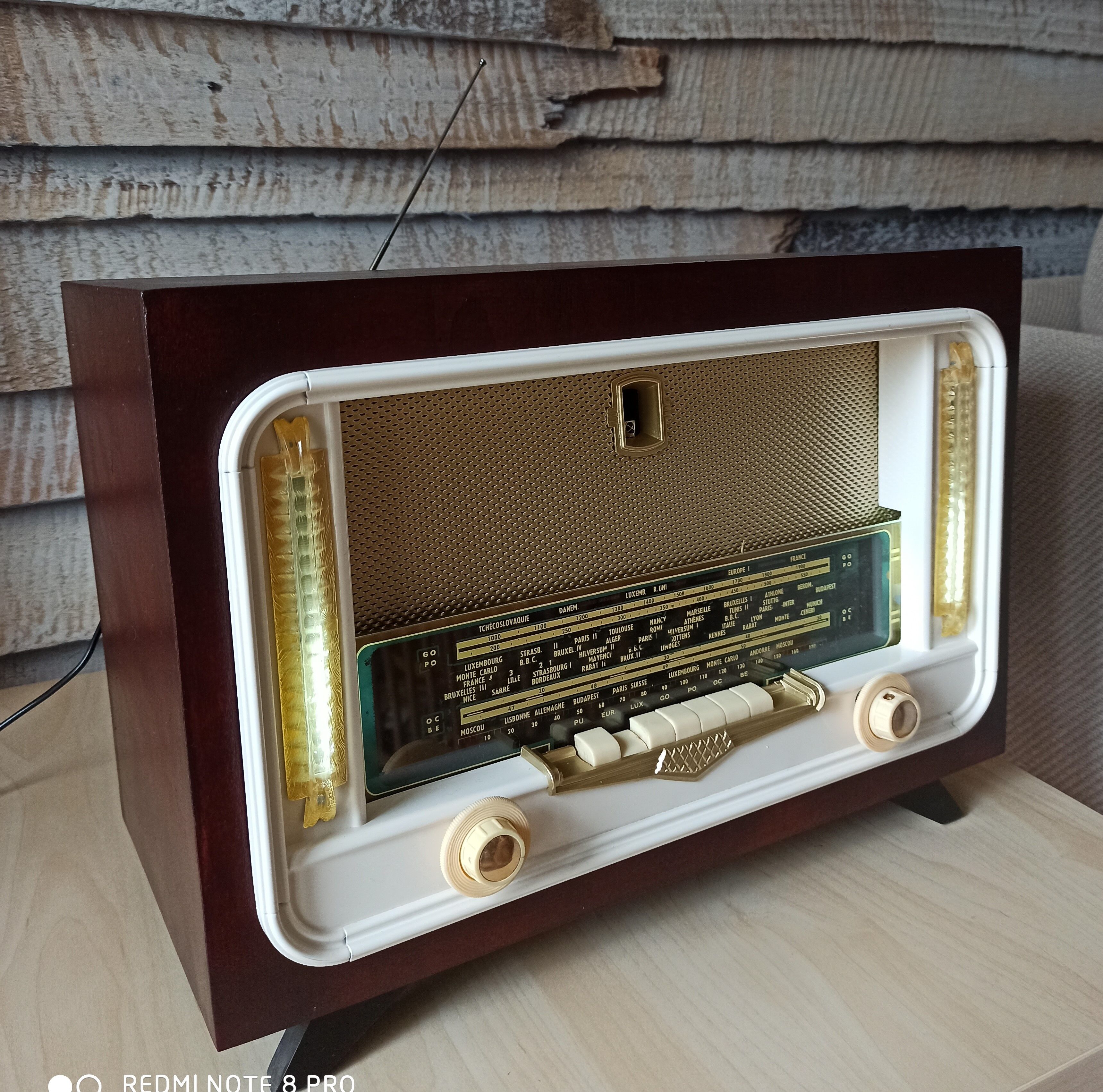 Fully refurbished 195X Marval radio station with Bluetooth-enabled