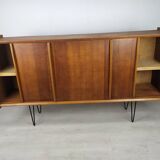 Enfilade vintage portes coulissantes