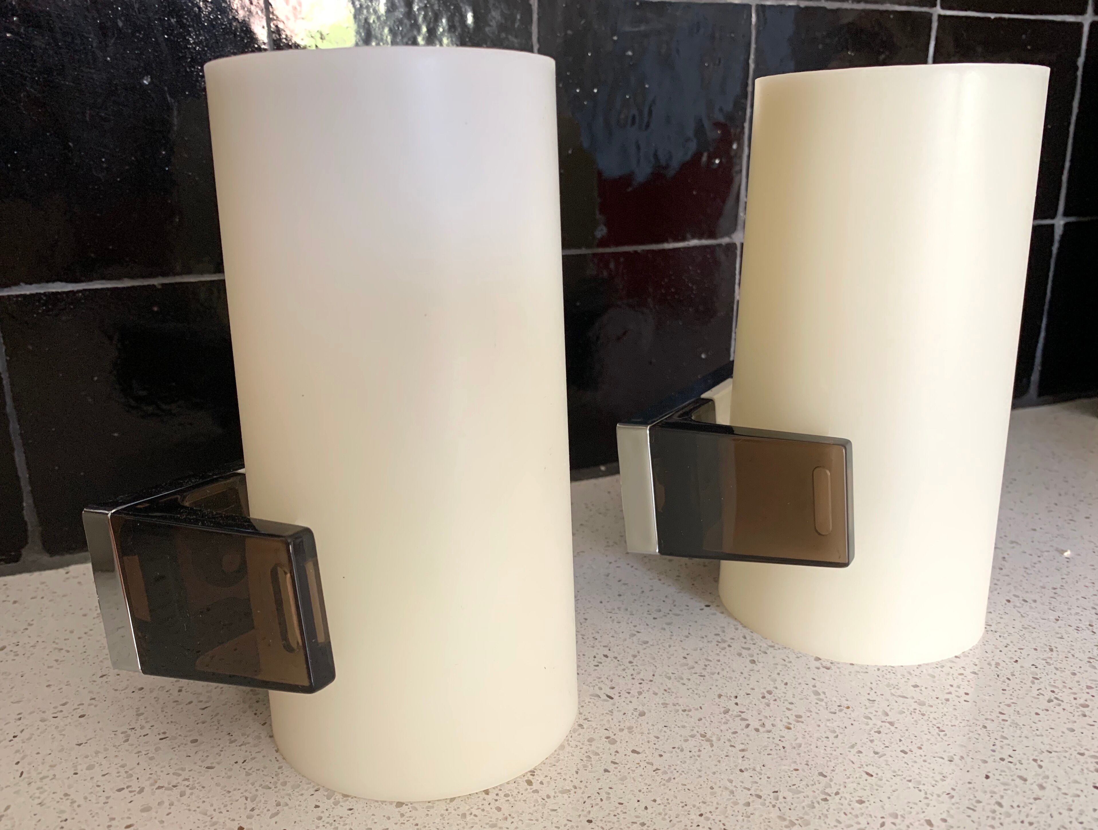 Pair of Allibert wall lamps