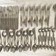 Stainless steel housewife 60s, table cutlery