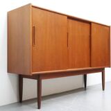 Deens wandmeubel teak mid century modern
