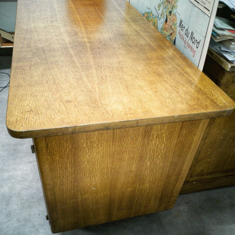 Vintage schoolmaster's desk