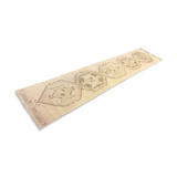 Tapis d’entrée fait à la main, beige