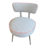 Vintage chair fully reupholstered – artisanal restoration