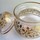 Candy, Baccarat crystal sugar: garlands of golden leaves with fine gold