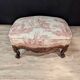 Pair of Louis XV style stools in walnut.