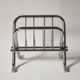 Chrome tubular steel magazine holder, Le Zack 1980