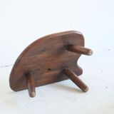 Table basse forme libre en bois