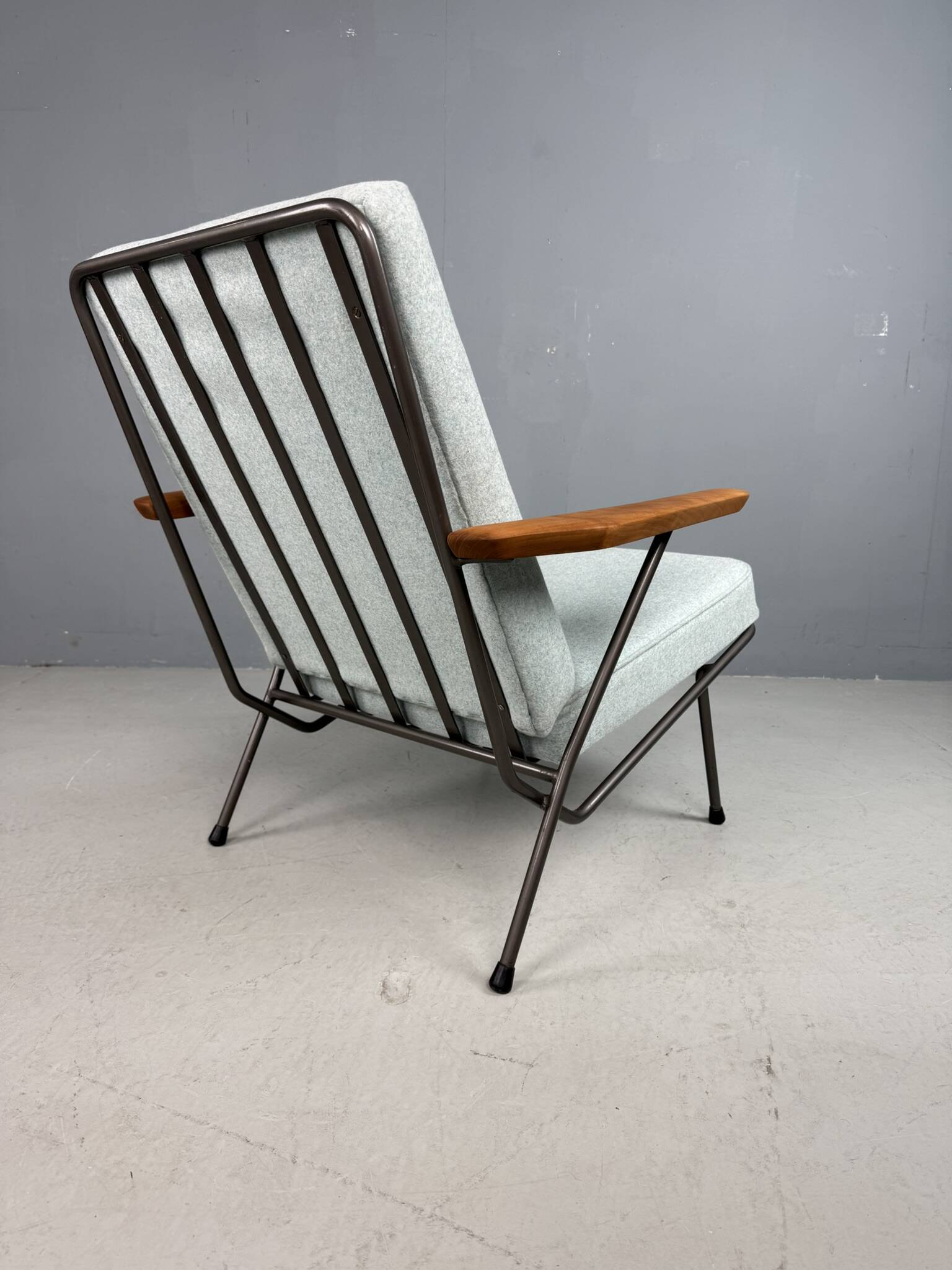 Fauteuil Koene Oberman avec accoudoirs en teck pour Gelderland, 1954