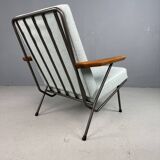 Fauteuil Koene Oberman avec accoudoirs en teck pour Gelderland, 1954