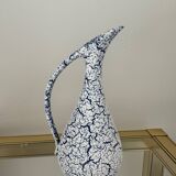 70' cracked ceramic vase