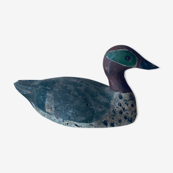 Old wooden duck