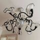 Murano chandelier - modern design - superb - warm white LED