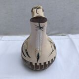 Ancient vase soliflore double betty selly 1959 vintage ceramics