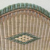 Rattan headboard
