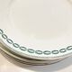 6 plates Sarreguemines Nobilis decoration crown