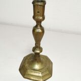 Ancien bougeoir en bronze, xviième siècle