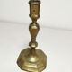 Old bronze candlestick, seventeenth century