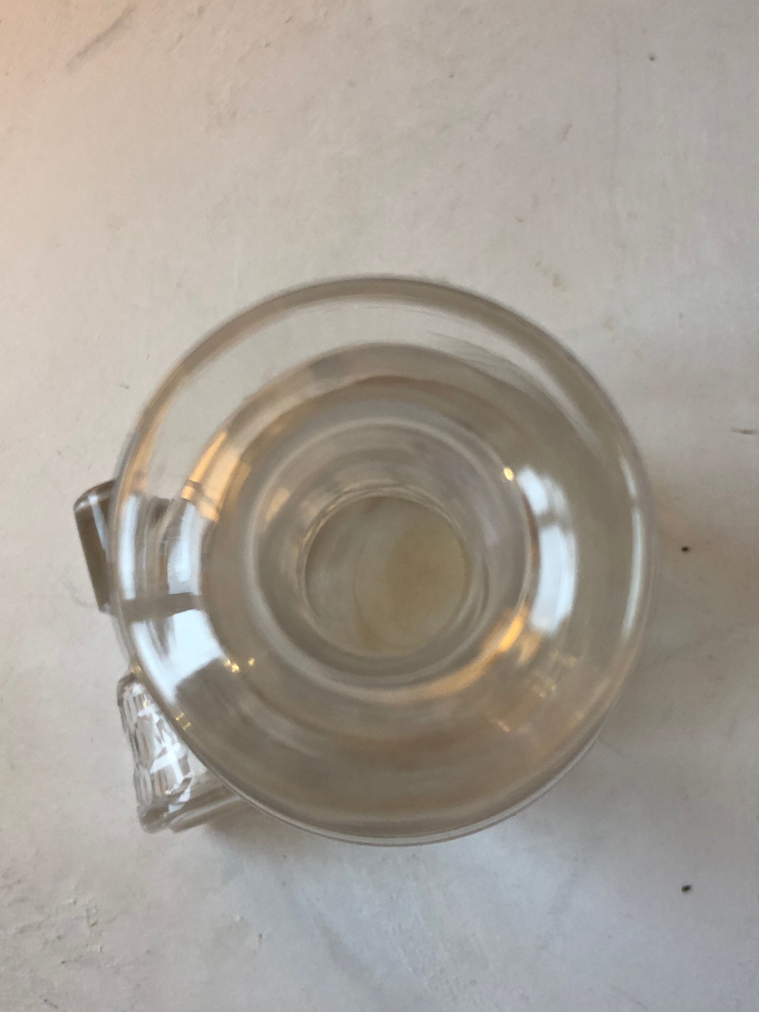 Old crystal decanter snipped