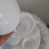 Small white jade service