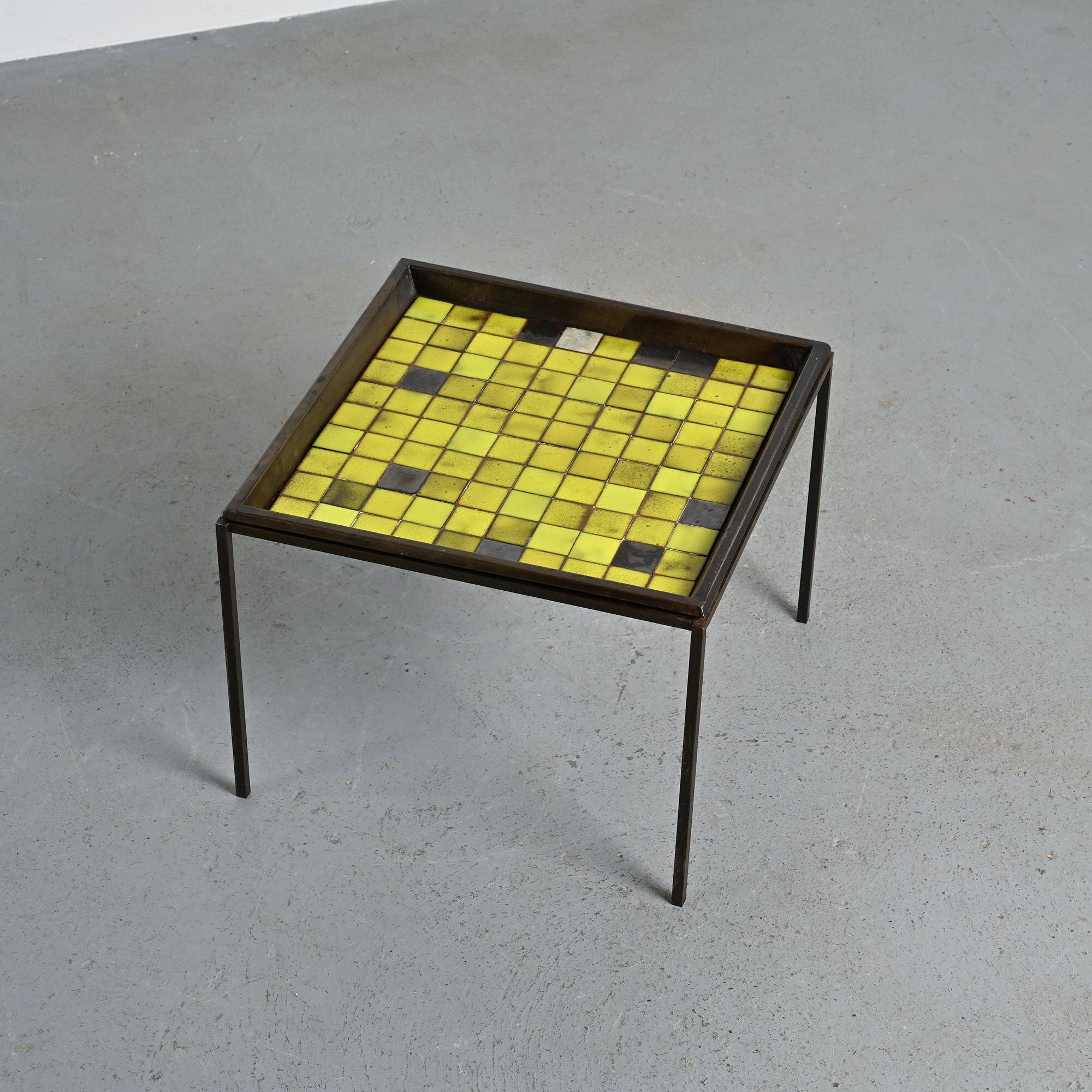 Pair of coffee tables by Mado Jolain & René Legrand, circa 1955