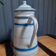 Old enameled coffee pot