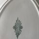 BFK Boch Frères Keramis oval dish, Capucines model, small model
