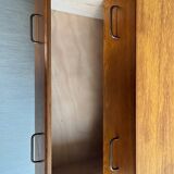 Vintage chest of drawers with splayed legs