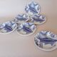6 English flat plates Ironstone Tableware