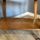 Mid-Century "Opal" Bar Cart / Serving Trolley — Oak & Rattan, 1960s