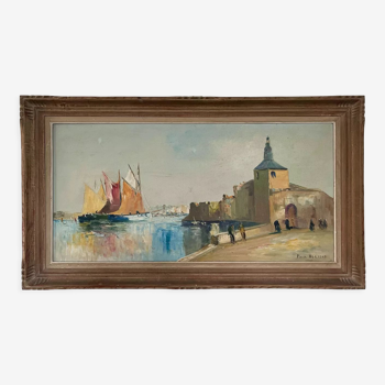 Old signed painting