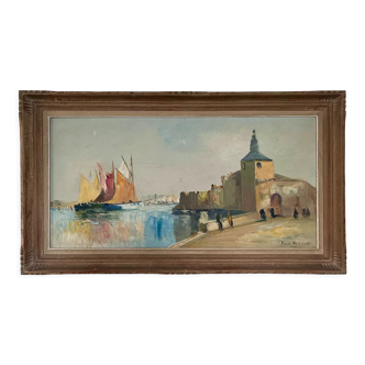 Old signed painting