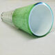 Multi-layered glass soliflore vase