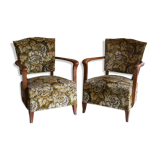 Paire de deux fauteuils anciens