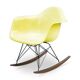 Rocking chair Lemon jaune de Charles & Ray Eames - Herman Miller-1970